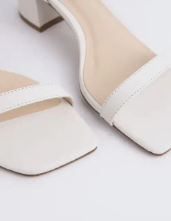 Mid Heels-L'INTERVALLE Spirea Off White Leather