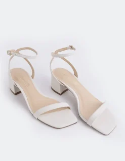 Mid Heels-L'INTERVALLE Spirea Off White Leather