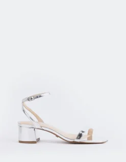 Mid Heels-L'INTERVALLE Spirea Silver Mirror
