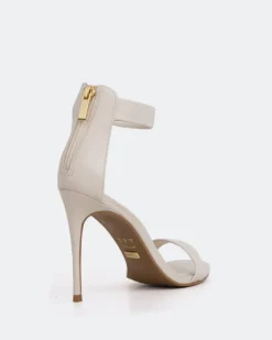 High Heels-L'INTERVALLE Springs Off White Leather