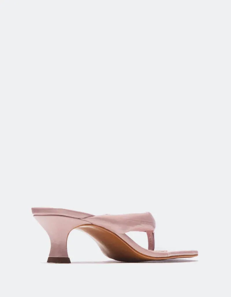 Mid Heels-L'INTERVALLE Spritz Rose Leather