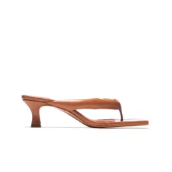 Mid Heels-L'INTERVALLE Spritz Tan Leather