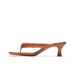 Mid Heels-L'INTERVALLE Spritz Tan Leather