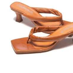 Mid Heels-L'INTERVALLE Spritz Tan Leather