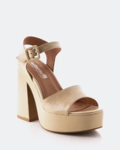 Platform-L'INTERVALLE Stafilos Nude Leather