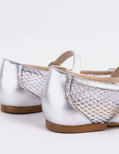 Mary-jane|Ballerinas-L'INTERVALLE Starflower Silver Leather