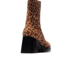 Platform|Ankle Boots-L'INTERVALLE Sullivan Tan Leopard