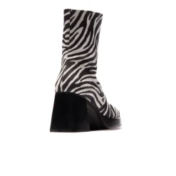 Ankle Boots|Platform-L'INTERVALLE Sullivan Zebra Print