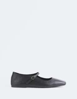 Mary-jane-L'INTERVALLE Sylph Black Leather