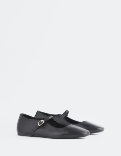 Mary-jane-L'INTERVALLE Sylph Black Leather