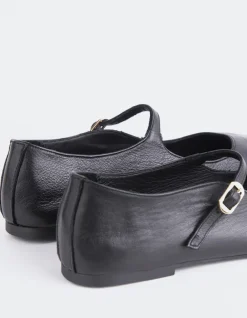 Mary-jane-L'INTERVALLE Sylph Black Leather