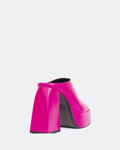 Platform-L'INTERVALLE Taboo Pink Leather
