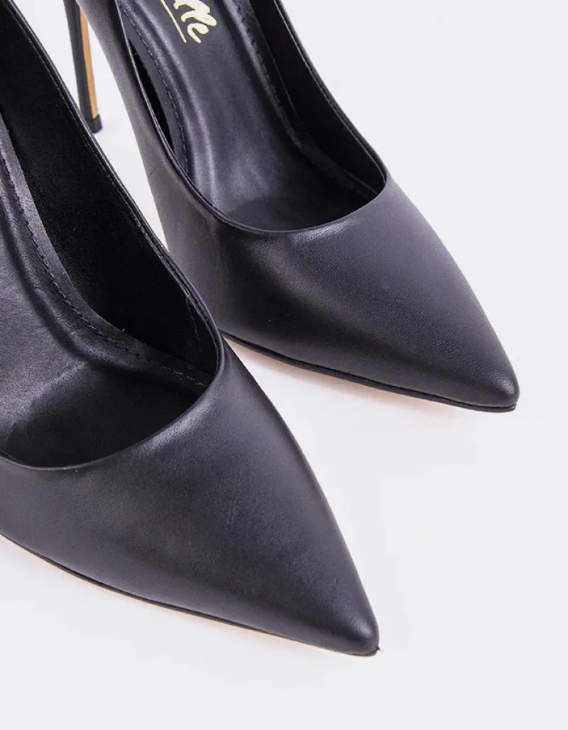 Pumps-L'INTERVALLE Teeva Black Leather