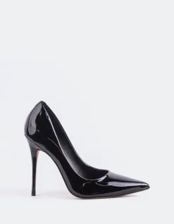 Pumps-L'INTERVALLE Teeva Black Patent