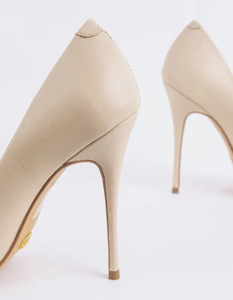 Pumps-L'INTERVALLE Teeva Off White Leather