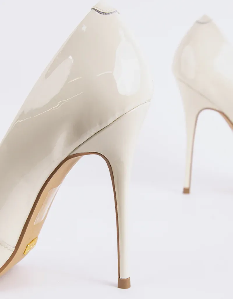 Pumps-L'INTERVALLE Teeva Off White Patent