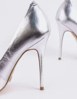 Pumps-L'INTERVALLE Teeva Silver Leather