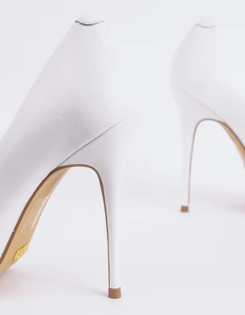 Pumps-L'INTERVALLE Teeva White Leather
