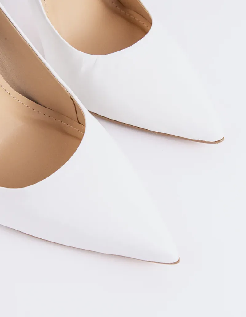 Pumps-L'INTERVALLE Teeva White Leather