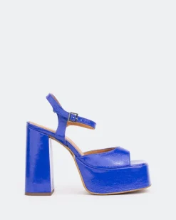 Platform-L'INTERVALLE Times Blue Naplack/Nap.Bleu