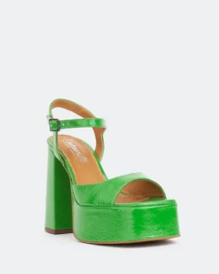 Platform-L'INTERVALLE Times Green Naplack/Nap.Vert