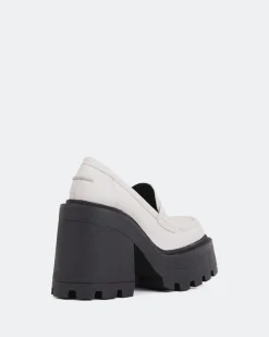 Loafers-L'INTERVALLE Tonya Off White Leather