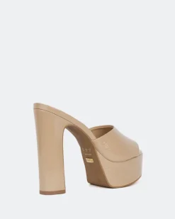 Platform-L'INTERVALLE Tropicana, Almond Naplack/Naplack Amande