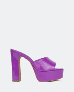 Platform-L'INTERVALLE Tropicana, Purple Naplack/Naplack Violet