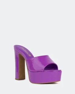 Platform-L'INTERVALLE Tropicana, Purple Naplack/Naplack Violet