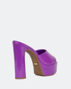 Platform-L'INTERVALLE Tropicana, Purple Naplack/Naplack Violet
