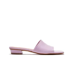 Flats|Mules-L'INTERVALLE Turner Lilac Leather