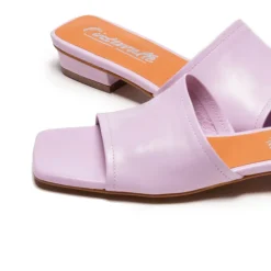Flats|Mules-L'INTERVALLE Turner Lilac Leather