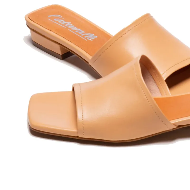 Flats|Mules-L'INTERVALLE Turner Nude Leather