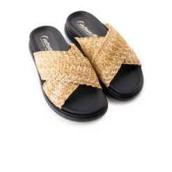 Flats-L'INTERVALLE Tuva Natural Raffia