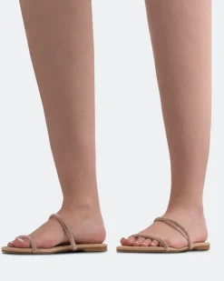 Flats-L'INTERVALLE Twiggy Pink Suede