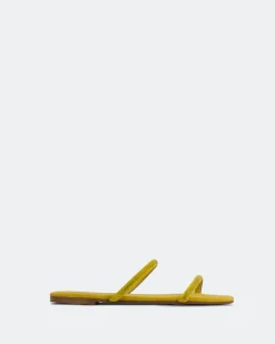 Flats-L'INTERVALLE Twiggy Yellow Suede