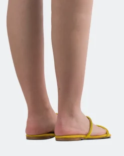 Flats-L'INTERVALLE Twiggy Yellow Suede