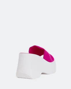 Wedges|Platform-L'INTERVALLE Upton Fucshia Lycra
