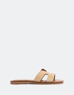 Flats-L'INTERVALLE Valmy Camel Leather