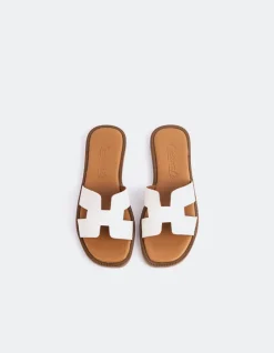 Flats-L'INTERVALLE Valmy Ice Leather
