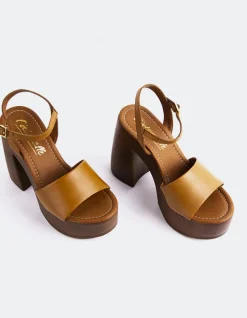 Platform-L'INTERVALLE Veria Tan Leather