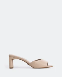 Mid Heels-L'INTERVALLE Visalia Nude Leather