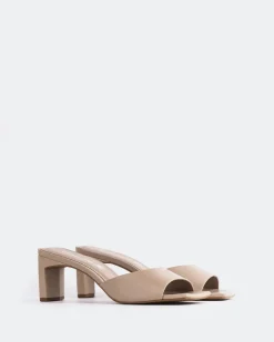 Mid Heels-L'INTERVALLE Visalia Nude Leather