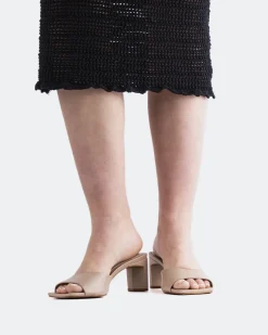 Mid Heels-L'INTERVALLE Visalia Nude Leather