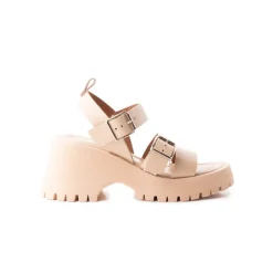 Platform-L'INTERVALLE Viterbo Nude Leather