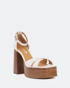 Platform-L'INTERVALLE Vixen Off White Leather