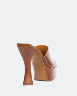 Platform-L'INTERVALLE Weekend Tan Leather