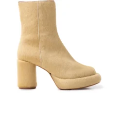 Ankle Boots-L'INTERVALLE Weston Camel Pony