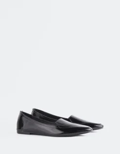 Loafers-L'INTERVALLE Winkle Black Patent