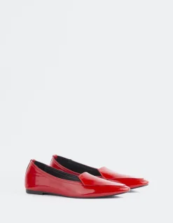 Loafers-L'INTERVALLE Winkle Red Patent
